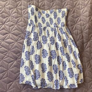O’Neill smocked tube dress, size L